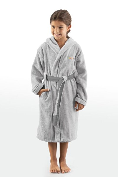 Guy Laroche Παιδικό Μπουρνούζι Kiddies Silver 4-6 Ετών 100% Cotton