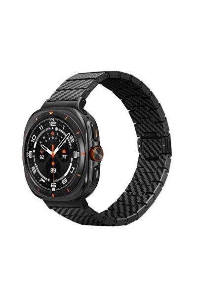 PITAKA Λουράκι από ανθρακονήματα για SAMSUNG Galaxy Watch ULTRA 47mm - ΜΑΥΡΟ ...