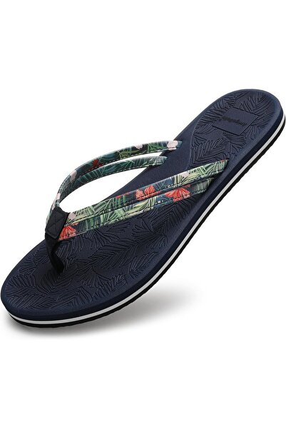 AX Boxing Slapi, papuci dama cu imprimeuri, floral, 37