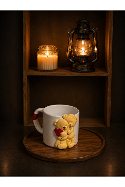 SERAMİK Teddy bear mug kupa