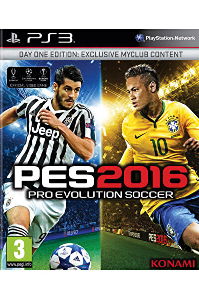 KONAMI Pro Evolution Soccer 2016 Έκδοση Πρώτης Ημέρας Παιχνίδι PS3