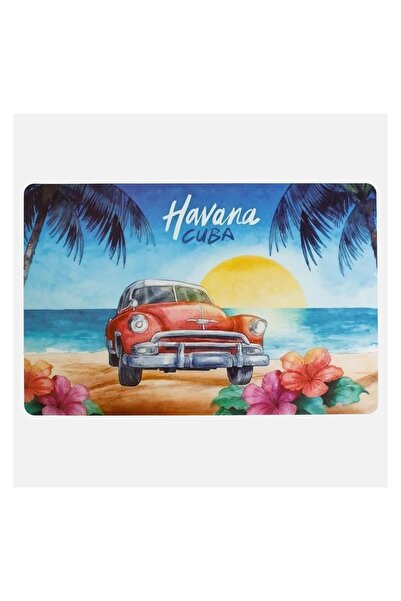 OEM Suport Pentru Farfurii, Multicolor, Model De Vară, 43,5x28,5cm
