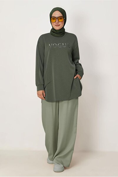 Alvina Stone Printed Tracksuit Tunic 46672