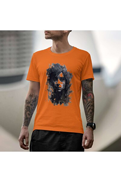 iLovePrints Abstract Portrait of a Woman Tshirt