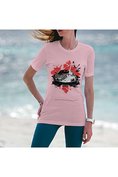 iLovePrints Abstract Sports Car Illustration Tshirt