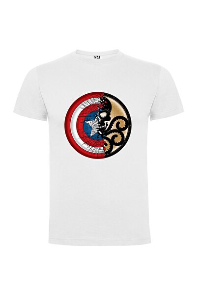 iLovePrints Marvel Shield Plate Tshirt