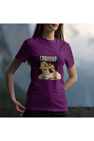 iLovePrints Freddie Mercury Poster Tshirt