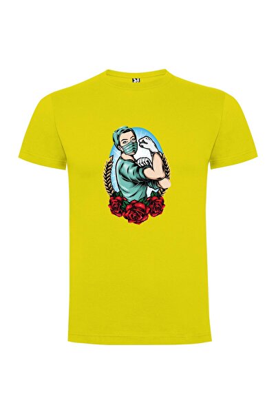 iLovePrints Roses and Masked Man Tshirt
