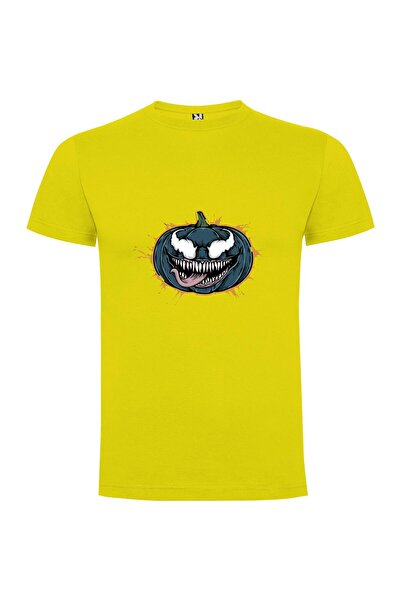 iLovePrints Venomous Pumpkin Smile Tshirt