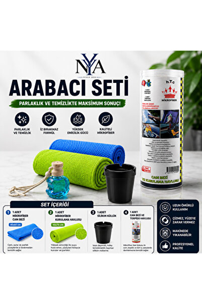 NYA 4'lü Araç İçin Tamamlayıcı Bakım Seti