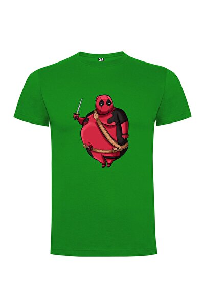 iLovePrints Deadpool's Iconic Cutlery Tshirt