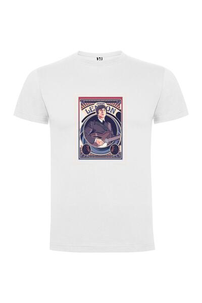 iLovePrints Lennon's Musical Portrait Tshirt
