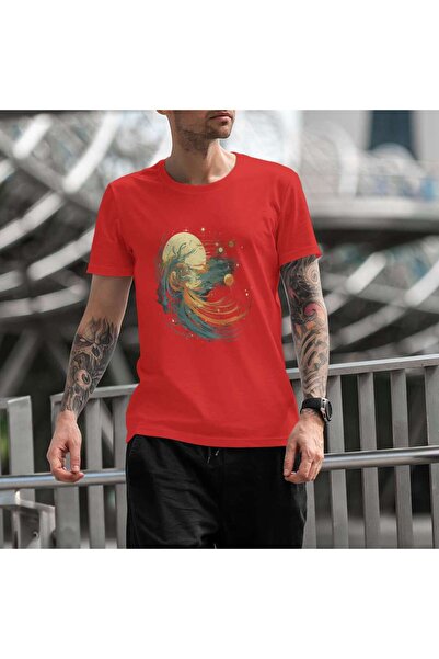 iLovePrints Abstract Cosmic Art Tshirt