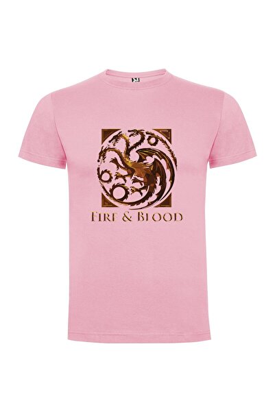 iLovePrints Flaming Thrones of Fire Tshirt