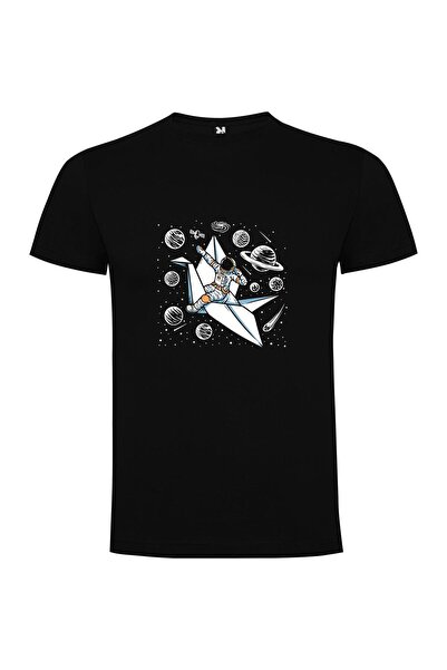 iLovePrints Paper Plane Spaceflight Tshirt