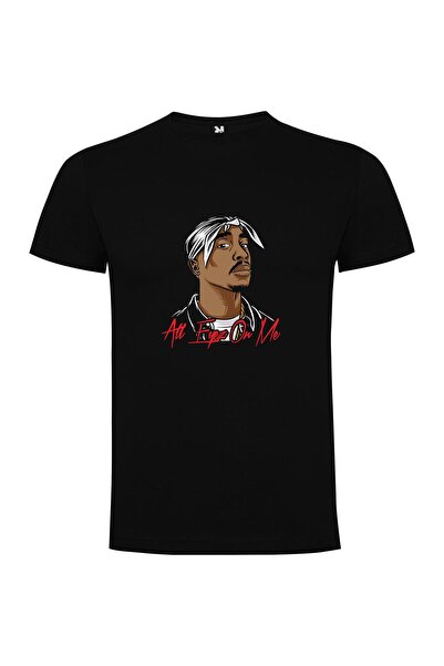 iLovePrints White-Haired Tupac: A Masterpiece Tshirt