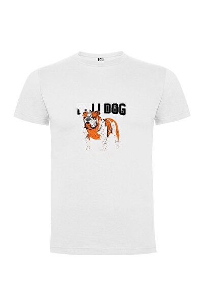 iLovePrints Bulldog B-Ball Mascot Tshirt