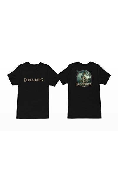 iLovePrints Elden Ring Icon/Logo Black T-Shirt