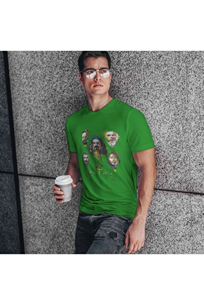 iLovePrints Abstract Band Portrait Tshirt