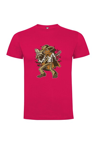 iLovePrints Gunslinger Skeleton Cowboy Tshirt