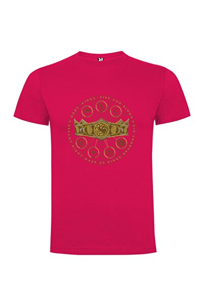 iLovePrints Golden Thrones: World of Fire Tshirt