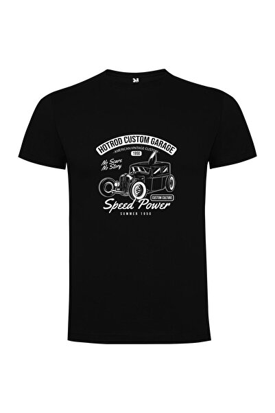 iLovePrints Vintage Car Tee Design Tshirt