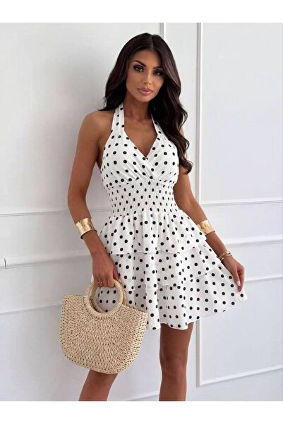 Azara Polka Dot Dress