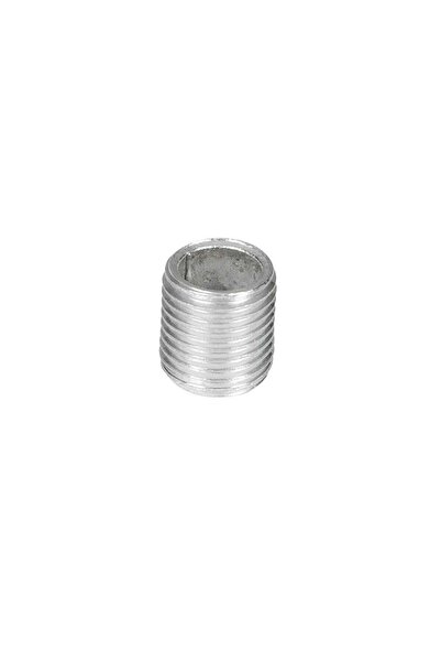 VK Lighting Ατσάλινος μαστός με βόλτες, Μ10X1, 1cm