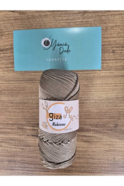 GİZA Runner & American Service Service No:3 Nm:1.5 Polyester Macrame 040 Mink...