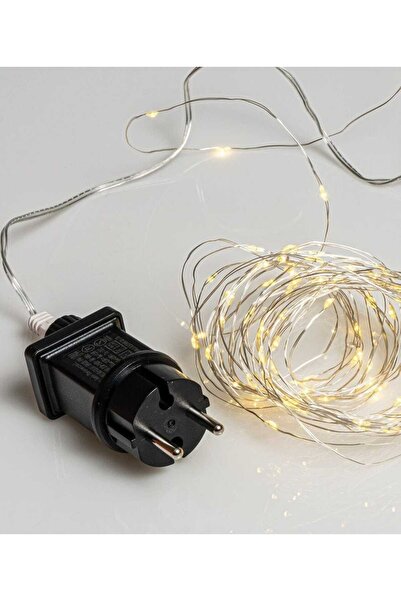 Generic 300 λαμπάκια LED σε σειρά, 30 m, ασημί καλώδιο χαλκού (Copper), σταθε...