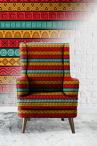 Vagonik Boho 02 Digital Printed Upholstery Sofa Fabric, Good Quality, Resista...
