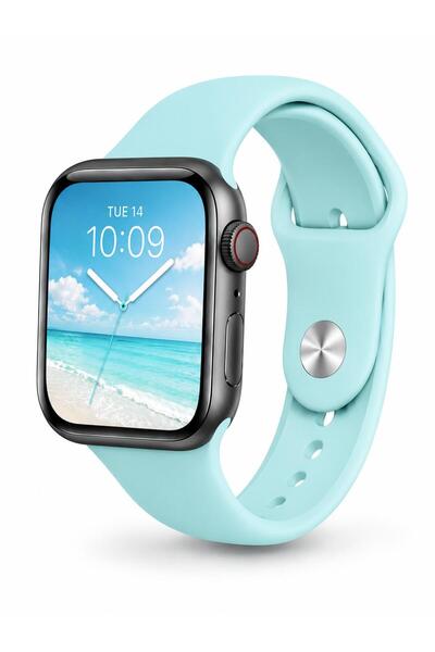 Miyole Apple Watch Uyumlu 4 5 6 7 8 9 10 Se 42 44 45 49 Mm Uyumlu Kordon Silikon