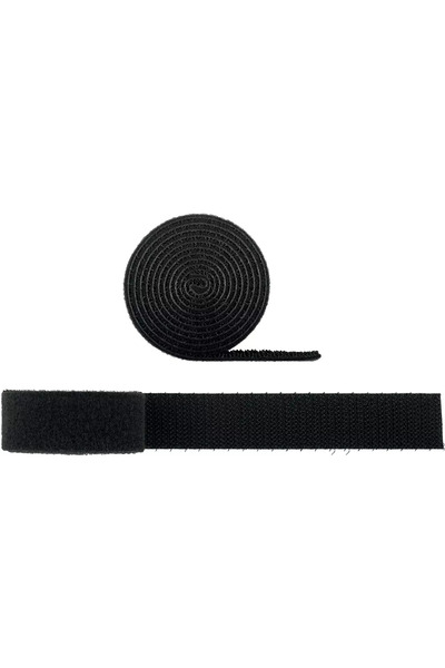 goobay Set de gestionare fixare cabluri 1m negru
