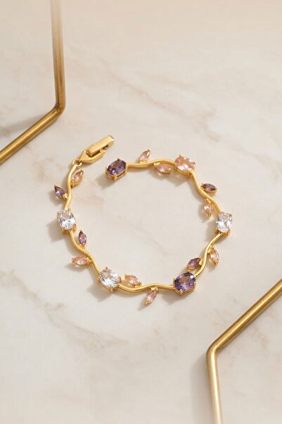 bacc Gold Tulip Lale Bileklik