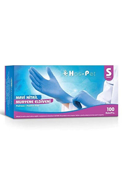 Generic Brand Nitrile Blue Examination Gloves - Small 100-Pack