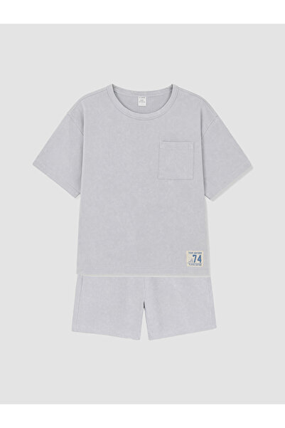 LC Waikiki Timeless Clothing & Timeless Choices Printed Boys' T-Shirt and Sho...