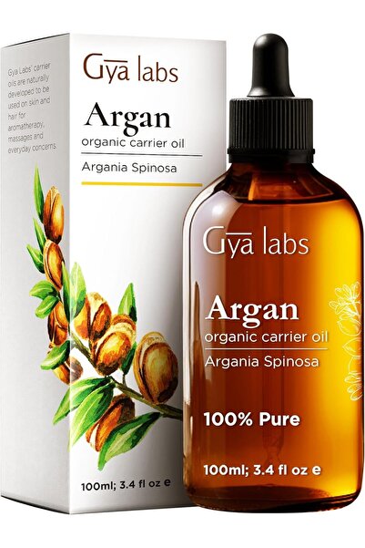 Gya Labs زيت الأرغان العضوي للشعر - زيت أرغان مغربي نقي 100% معصور على البارد...