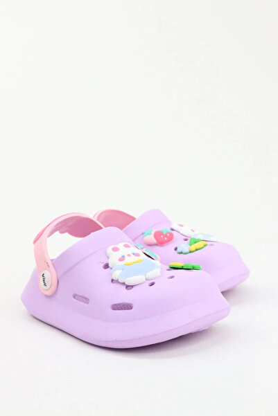 VİNY Kids Cartoon Clogs Garden Shoes – Lightweight EVA Slip-On Clogs with Bac...