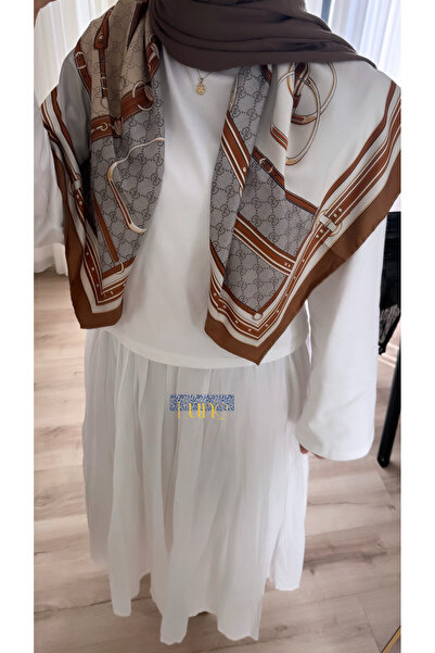 lune TWİLL İPEK EŞARP