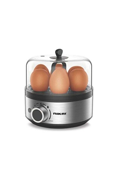 Nikai Egg Cooker NEB701 | 7 Eggs Capacity | Stainless Steel Heating Plate | A...