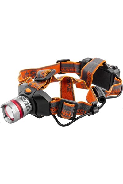 Evelise Lanternă frontală cu zoom, LED CREE, 3 W, 160 lumeni, unghi reglabil,...