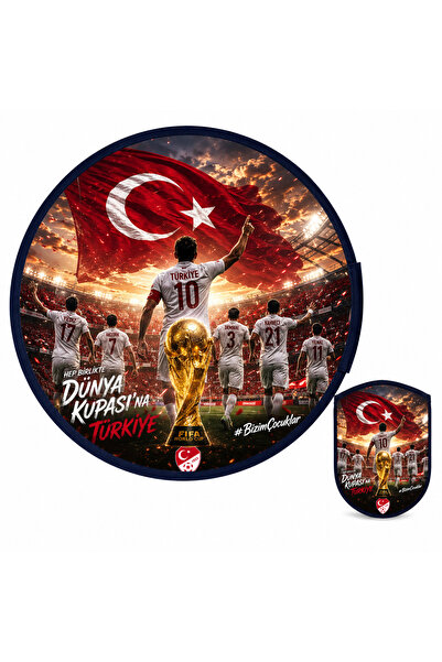 DİĞER1111 Katlanabilir Yuvarlak Yelpaze Dünya Kupası