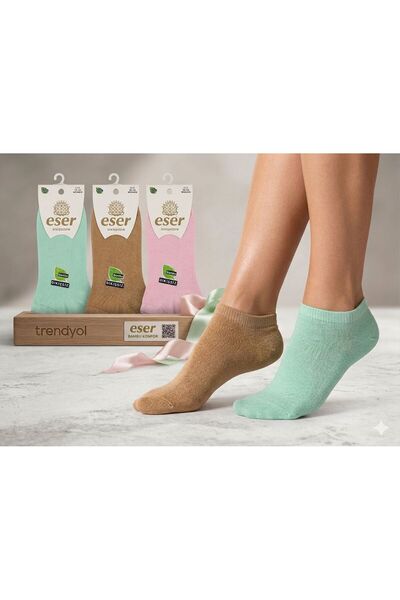 ARMAĞANİKA Eser Bambu Women's Booties, Pack of 6