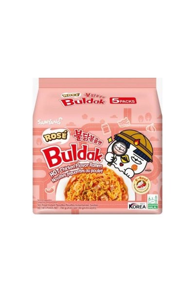 Samyang Foods Samyang Buldak Rose Ramen 140 Gr 5 Adet