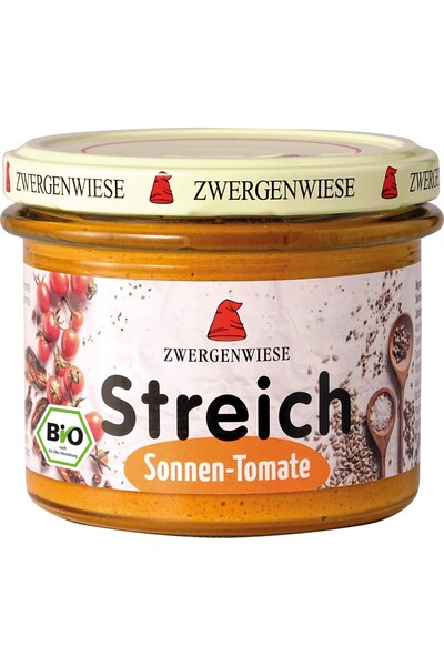 Zwergenwiese Pate vegetal cu rosii uscate fara gluten,
