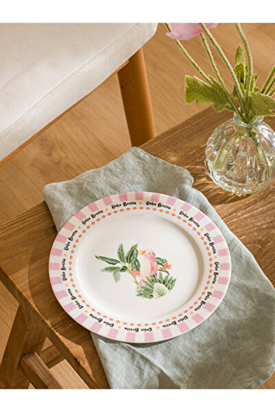 LC Waikiki Timeless Clothing & Timeless Choices Parrot Printed Porcelain Cake...