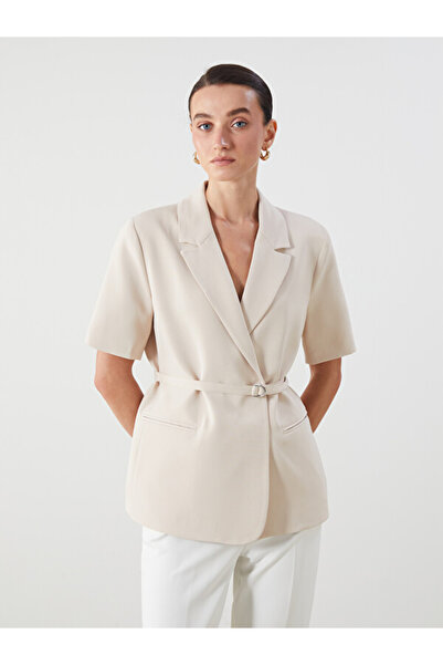 LC Waikiki I Beli Belt Women's Blazer Jacket from Freezen Store