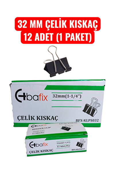 SEYFİKİRTASİYE 32 MM ČELIČNA STEZALJKA 12 KOMADA (1 PAKOVANJE)