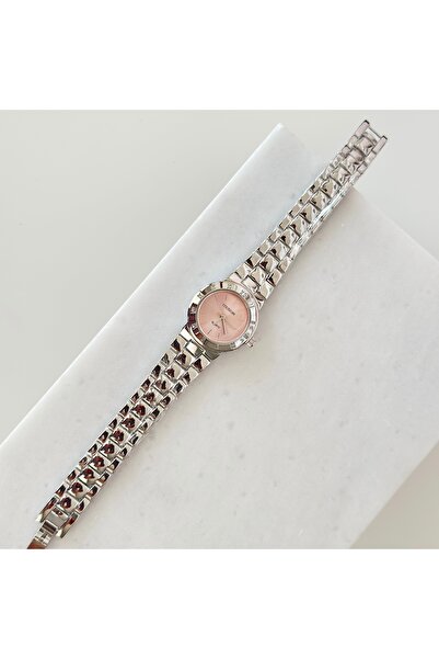 Vesce Atelier Medas Silver Watch Pink