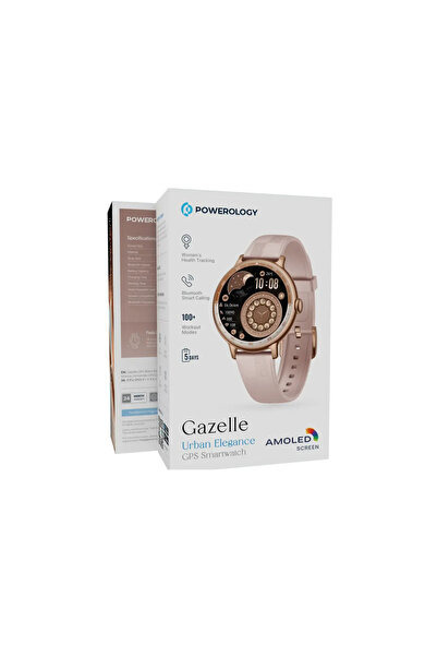 Powerology Gazelle Urban Elegance GPS Smartwatch Pink